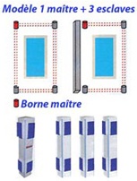 4 bornes PRIMAPROTECT