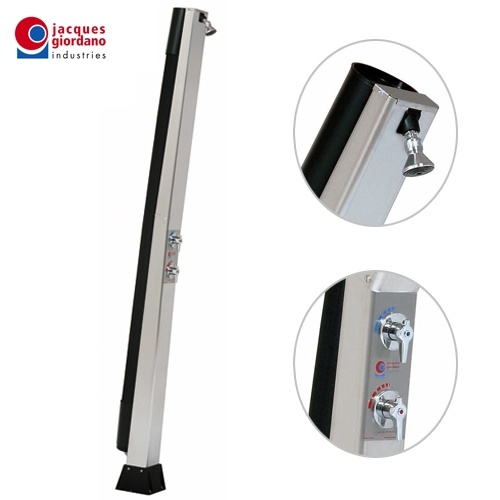 Douche solaire Inox GIORDANO droite Piscine Market