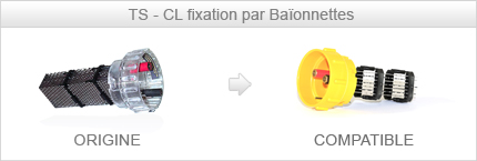 Cellule clearwater TS/CL 240-250-270-330 baionnettes compatible
