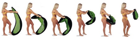 Matelas pliable SPRING FLOAT Cool Hawaii