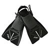 Palmes de natation ZIP noir/gris (la paire)