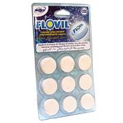 Photo FLOVIL 9 Pastilles (Floculant Filtre � Cartouche)