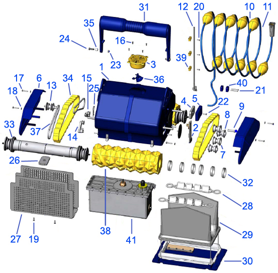 robot piscine sweepy m3