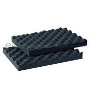 Brosses mousses noires INDIGO (lot de 2)