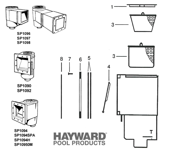 Panier skimmer HAYWARD SP1094