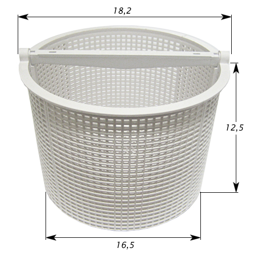 Panier Filtre De Rechange Pour écumoire Hayward SP-1082 - ABS, 17.8x17.8x12.7cm, Anti-flottant